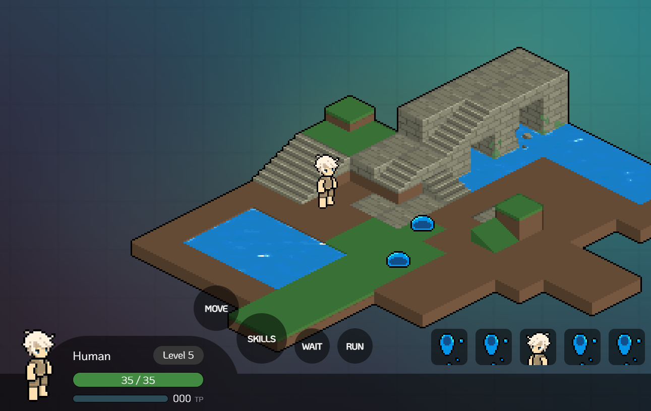 Tactics game screenshot